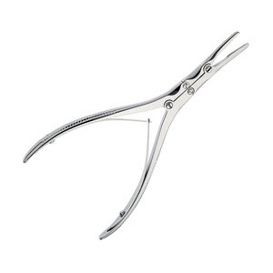 เครื่องมือผ่าตัดกระดูกและข้อชนิดที่ 1 ยี่ห้อ Beyer รุ่น Bone Rongeur แบบโค้ง ขัดเงา พร้อมสปริงคู่ ทำจากเหล็กกล้าไร้สนิม MSC-H-6-5719 - Product Image 2