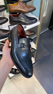 Zapatos de piel auténtica para hombre, diseño elegante para oficina y ocasiones formales - Product Image 3