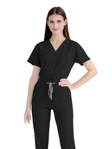 ชุดขัดผิวเรียบสำหรับผู้หญิงผู้ชายชุดพยาบาลทางการแพทย์ทางการแพทย์สำหรับใช้ในร้านเสริมสวยระบายอากาศได้ - Product Image 5