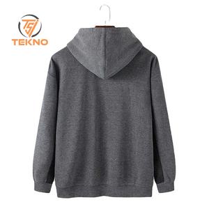 เสื้อฮู้ดมีซิปสำหรับผู้ชาย, สินค้ามาใหม่เสื้อฮู้ดมี100% ผ้าฝ้ายออกแบบได้ตามต้องการคุณภาพสูง - Product Image 2