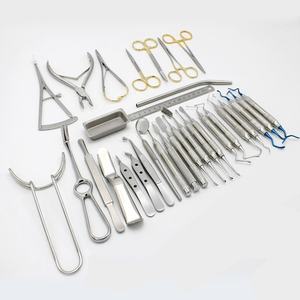 Kit d'instruments parodontaux Implants dentaires Orthodontie chirurgicale 33 PCS, Instruments en acier allemands, par Zarnab Surgical - Product Image 3