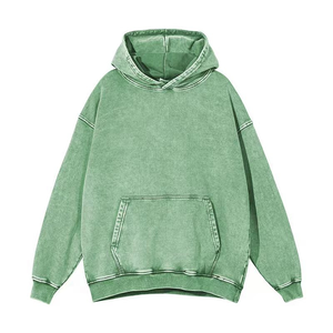2025 última Sudadera con capucha personalizada 100% Material de algodón transpirable lavado ácido angustia peso pesado francés Terry Sun Fade Sudadera con capucha para Unisex - Product Image 3