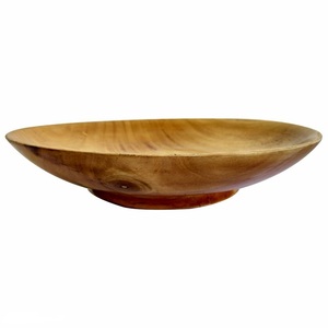 Assiette en bois et assiette en bois de couleur naturelle nouveau Design vaisselle Acacia vente en gros assiettes en bois - Product Image 6