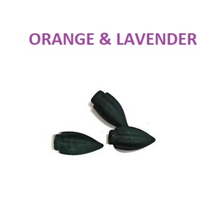 Conos de incienso de reflujo de bala, suministro Natural de la mejor marca (verde) para decoración del hogar, naranja y lavanda, venta al por mayor - Product Image 1
