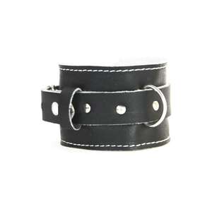 Soporte de correa de tobillo de cuero con logotipo personalizado con accesorio de hebilla segura estándar internacional para protección - Product Image 5