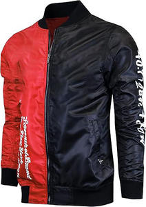 Chaquetas universitarias unisex de moda OEM parches bordados personalizados alta calidad hombres polar Letterman béisbol - Product Image 2