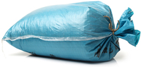 Sacs tissés en polypropylène blanc (PP) de haute qualité personnalisables 25kg 50kg directement en usine pour l'alimentation en farine de grains de riz PP tissé