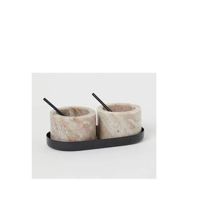 Marble Salt and Suger Shaped Bowl Design Handmade <b>Carving</b> Multipurpose Bowl and Handmade Use With <b>Sale</b> - Product Image 4