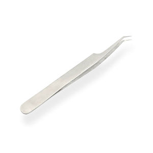 Pince à cils Pince à épiler de luxe en gros Extension de cils pour extensions de cils avec poignée en fibre - Product Image 3