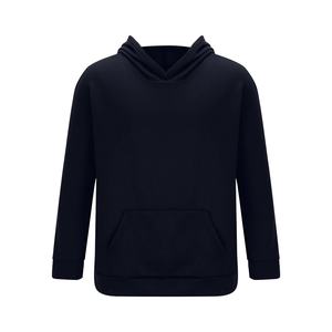 ชุดวอร์มผู้ชายแบบมีฮู้ด ผ้าโพลีเอสเตอร์ 100% ระบายอากาศได้ดี มีโลโก้ด้านหน้า ปิดด้วยเชือกผูก ลายเรียบ สำหรับฤดูหนาว ขายส่ง - Product Image 2