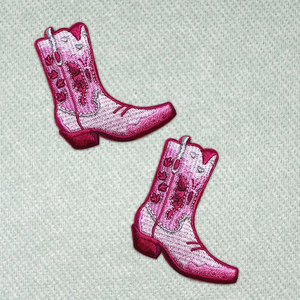 3D รีดติดหมวกสำหรับเด็กแผ่นปะเย็บปักลายรูปหัวใจงานตามสั่งแผ่นรีดติดสำหรับเทศกาลคริสต์มาสที่สดใสร่าเริงออกแบบได้ตามต้องการ - Product Image 3