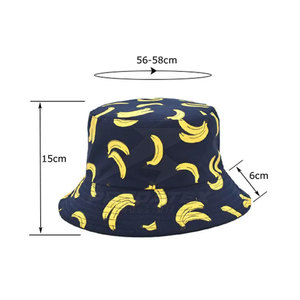 Chapeaux seau imprimés personnalisés Vêtements décontractés Chapeaux seau Nouveau style Chapeaux seau en coton taille adulte - Product Image 2