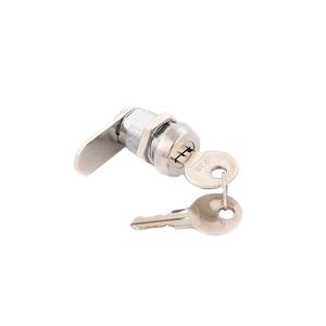 Serrure de armoire en métal à clé <span class=keywords><strong>plate</strong></span>, haute qualité, JK501, 19mm, serrure de caméra avec clé principale - Product Image 2
