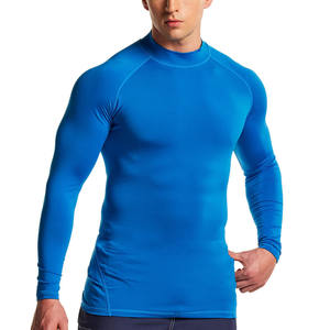 2025 Rash Guard d'entraînement à séchage rapide pour hommes Logo personnalisé Sublimation imprimé respirant et séchage rapide - Product Image 1