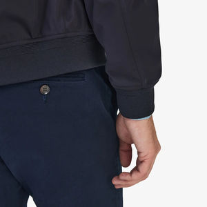 Chaqueta bomber para hombre, silueta clásica, ropa exterior informal, manga larga, diseñada para el estilo urbano diario, cálida y cómoda - Product Image 3