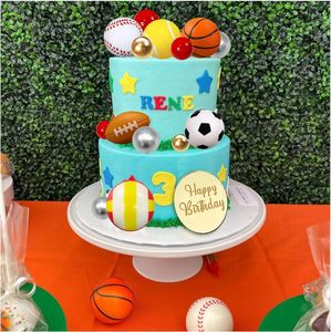 Decoraciones para Pasteles Deportivos, Juego de 38 Piezas, Diseño de Unicornio, Forma de Estrella, Personalizadas para Fiestas de Cumpleaños, Niños de 6 a 8 Años, Plástico - Product Image 2