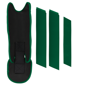 Espinilleras de Béisbol de Cuero Fáciles de Usar con Correas de Liberación Rápida para una Protección Profesional y Transiciones Más Rápidas en el Campo - Product Image 6