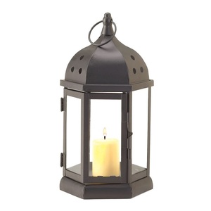Lanterne à bougie suspendue en métal Taille personnalisée Bougeoir de créateur fait main Lanterne en métal de qualité supérieure en gros - Product Image 3