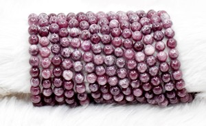 Proveedor Mayorista Indio de Turmalina Rosa Natural Calentada, Cuentas Redondas de 8mm para la Fabricación de Joyería, Marca Anshul Impex - Product Image 6