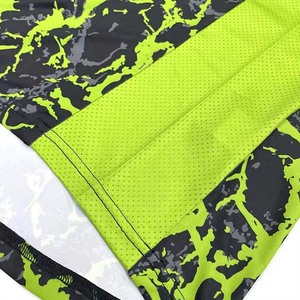 Men's Long Sleeve Hooded UV Protection Fishing Shirt Green Black Print Quick Dry <b>Sunscreen</b> Outdoor Top - Product Image 4