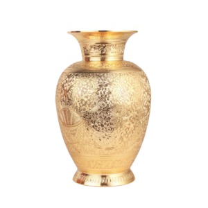 Florero de aluminio de lujo con diseño geométrico moderno para interiores contemporáneos para precio de venta de exportación - Product Image 6