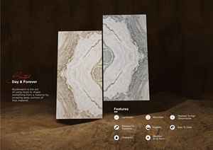 Azulejos de Porcelana Brillante de 600x1200 mm, Aspecto de Mármol y Ónix, Antibacterianos, Antideslizantes, para Pisos y Paredes, para Hoteles y Espacios Comerciales - Product Image 6