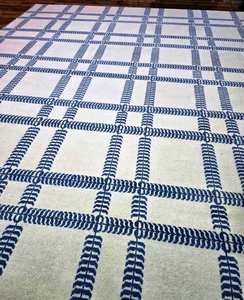 Hermosa alfombra 14X20 azul marfil combinación de dos colores Oushak diseño antiguo anudado a mano sala de estar Área de lana de alta calidad 12X18 - Product Image 6