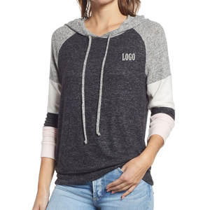 Sudadera con capucha de diseño personalizable para mujer, jersey de alta calidad a precio económico para compradores mayoristas / Diseño moderno y casual. - Product Image 1