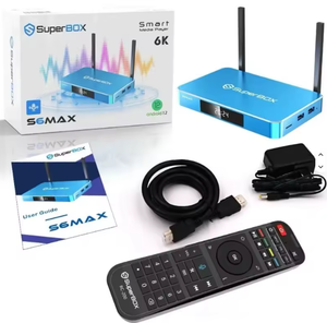 Reproductor Multimedia S6 para TV BOX, Super Industrial OEM 2025/2026, NUEVO STOCK, 4GB + 128GB, Wi-Fi 6, Sellado en Plástico con Accesorios - Product Image 1