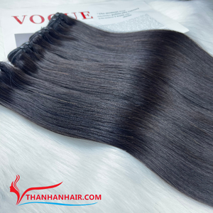 Extensiones de Pelo de Trama de Alta Calidad, Máquina de Peluca, Doble Trama, Color Natural, Estilos Rectos de Hueso, Venta Flash - Product Image 5