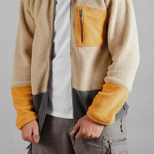 Unisex Sherpa <b>Fleece</b> <b>Jacket</b> - <b>Thick</b>, Soft, and Warm, Perfect for Cold Weather and Outdoor Exploration - Product Image 6