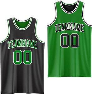 Camiseta reversible de baloncesto personalizada al por mayor diseño personalizado transpirable servicio OEM último estilo adultos tallas todas las tallas - Product Image 4