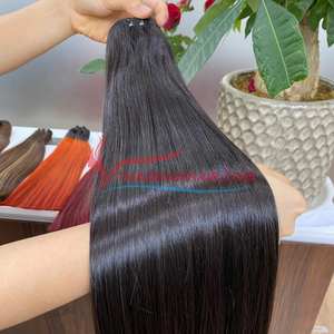 Extensiones de Cabello 100% Remy virgen, máquina de doble estiramiento - Product Image 1