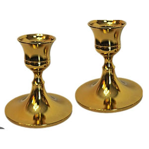 Superior Quality Gold Metal <b>Candlestick</b> Classic Design Decorative Candle Stand <b>Candlestick</b> Perfect For Home Table Decoration - Product Image 3