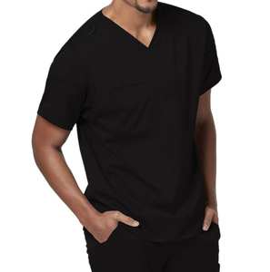 Uniforme de enfermería moderno de dos piezas, juego de exfoliante activo elástico de secado rápido, tela suave para uso hospitalario, uniforme de enfermera - Product Image 6