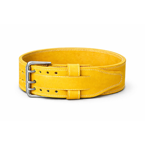 Nuevo Cinturón de Protección Básica para Levantamiento de Pesas, Cinturones de Gimnasio, Precio al por Mayor, Cinturón de Cuero Vacuno para Levantamiento de Pesas - Product Image 2