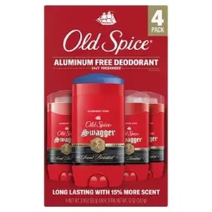 Desodorante antitranspirante sólido invisible Old Spice Swagger de alta calidad para hombres, 2.6 oz - Product Image 1