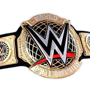 Cinturón de campeonato resistente personalizable Accesorio de réplica duradero para juegos y deportes - Product Image 1