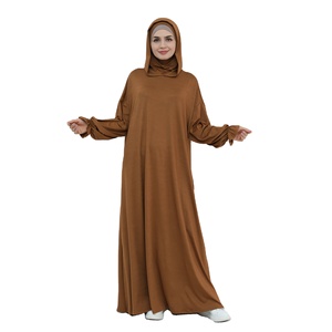 Abaya à capuche de luxe pour femmes, vente en gros, design élégant, prix compétitif, Eid Ramadan, Abaya élégante en une seule pièce pour femmes - Product Image 1