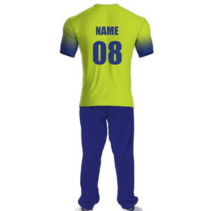 Ensemble de tenue de cricket personnalisée par sublimation pour hommes, tailles adultes, chemise de cricket à manches courtes et pantalon, uniforme de cricket pour hommes - Product Image 3