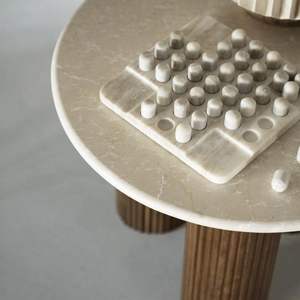 Juego de Tres en Raya de Mármol Hecho a Mano de Lujo, Diseño Art Deco, Tablero Decorativo XO, Piedra de Origen Indio, Decoración para el Hogar, Mesa, Acción de Gracias - Product Image 2