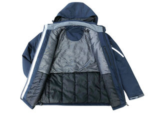 Veste Softshell en Toile de Haute Qualité pour Hommes, Respirante, Imperméable, à Capuche et Col Montant, Idéale pour l'Extérieur - Vente en Gros Streetwear - Product Image 3