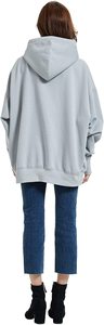 Personalización de alta calidad de manga larga de Color sólido superior media cremallera deportes Sudadera con capucha moda Casual mujeres sudaderas con capucha nueva Sudadera con capucha - Product Image 3