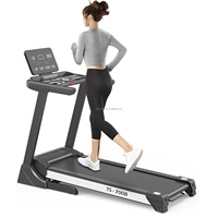 Tapis de course pliable tendance 2026 pour gain de place, équipement d'entraînement cardio portable et silencieux pour l'entraînement cardio en intérieur