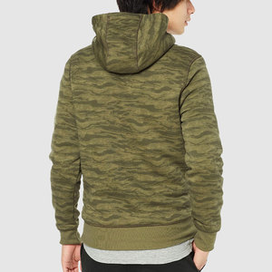 Service OEM le plus vendu prix de gros sweat à capuche pour hommes sweat à capuche thermique imprimé camouflage pour hommes style Hip Hop à bas prix - Product Image 3