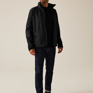 2025 High Quality Men's Hooded Softshell <b>Jacket</b> <b>Waterproof</b> Reversible <b>Warm</b> Winter Outdoor Workwear High Street Style - Product Image 4