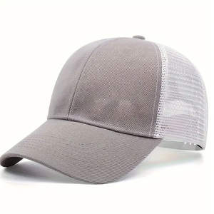 Gorras de Béisbol Clásicas de Mezclilla Originales de Alta Calidad, Unisex, Ajustables, Transpirables, Impermeables, de 6 Paneles, Estilo Camionero - Product Image 1