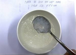 Pudín caliente, bebida NATA DE COCO, gelatina seca, comprimida, comida y bebida, gelatina de coco - Product Image 2