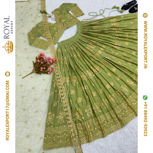 Nouveau beau design Collection Lehenga Choli au tarif de gros par Royal Export Surat - Product Image 6