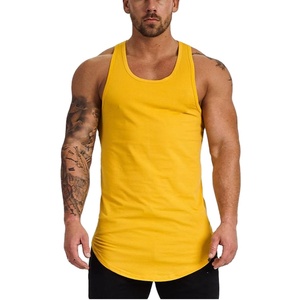 Séchage rapide personnalisé mèche Gym hommes entraînement débardeur hommes Yoga débardeur sans couture Gym débardeur pour hommes - Product Image 1